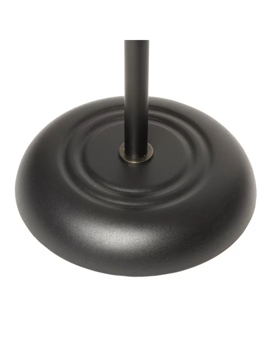  STAGG MIS-1120BK Mikrofonständer - Standfuß schwer massiv rund in schwarz|MusicGoodDeal 
