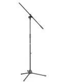  STAGG MIS-1022BK Mikrofon Ständer m. Galgen u. zusammenklappbarem Metallfuß|MusicGoodDeal 