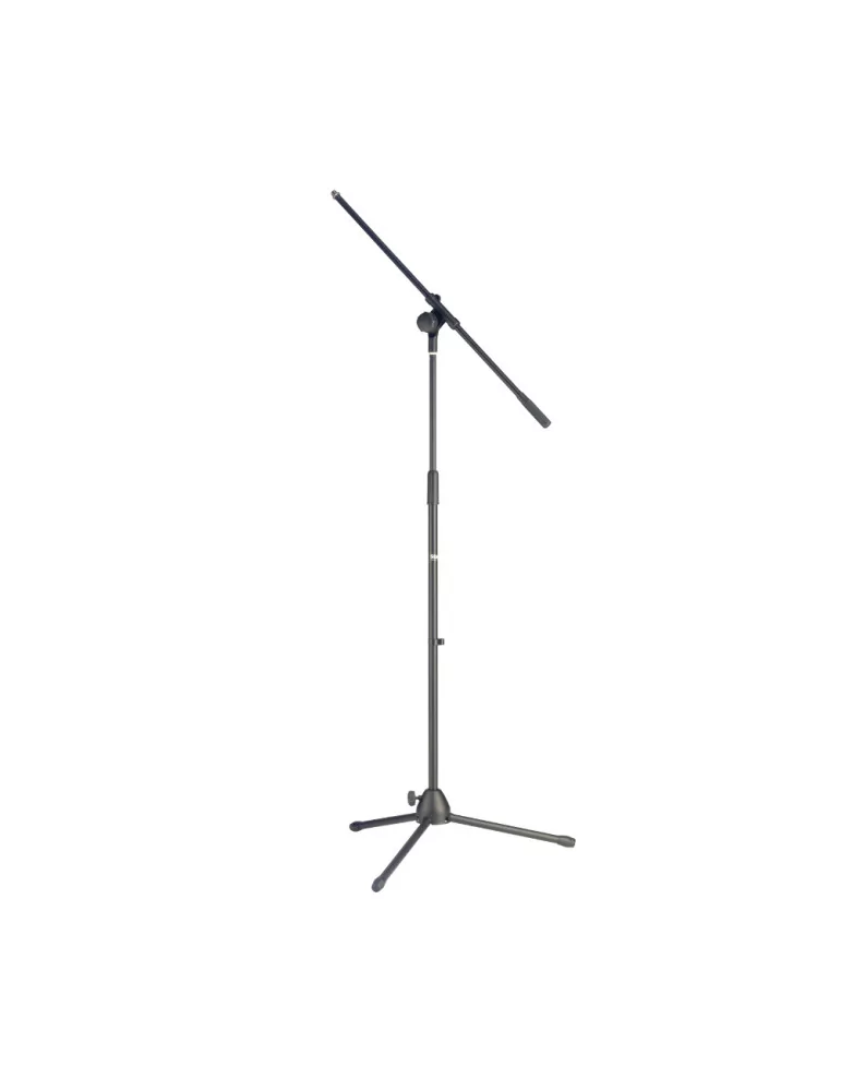  STAGG MIS-1022BK Mikrofon Ständer m. Galgen u. zusammenklappbarem Metallfuß|MusicGoodDeal 