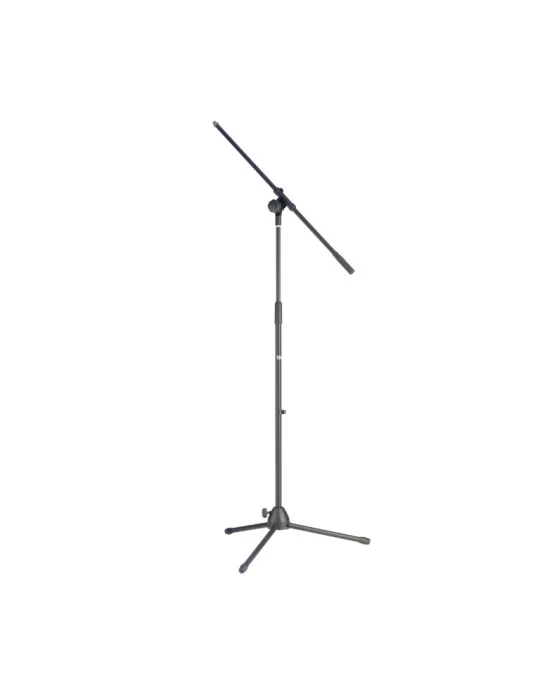  STAGG MIS-1022BK Mikrofon Ständer m. Galgen u. zusammenklappbarem Metallfuß|MusicGoodDeal 