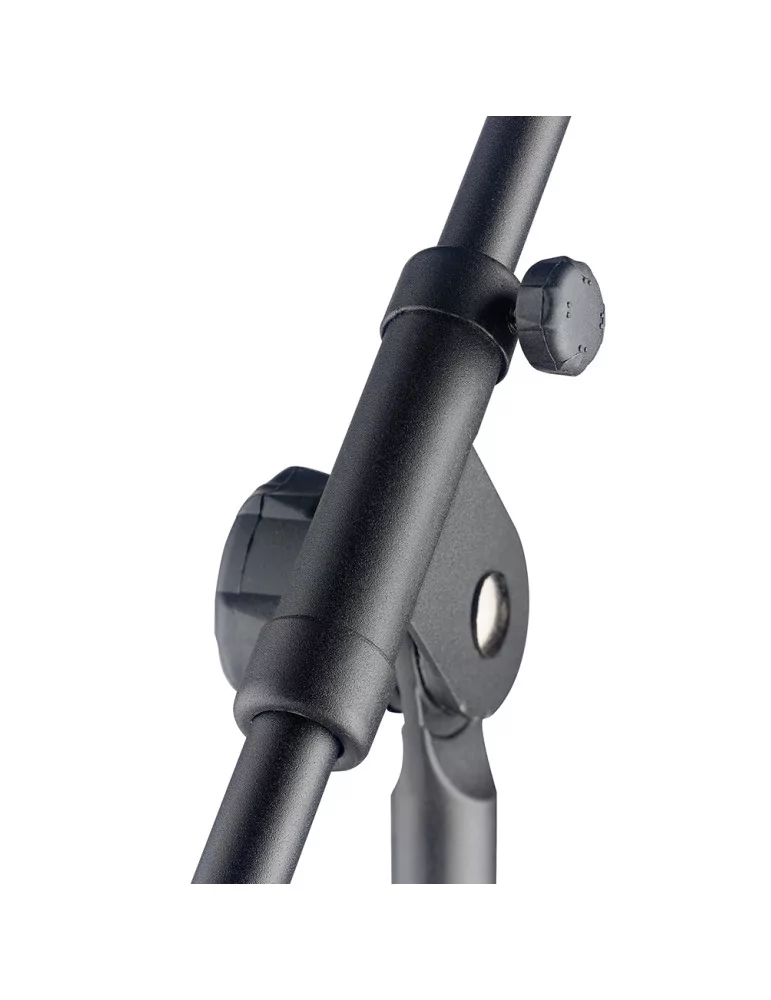  STAGG MIS-1022BK Mikrofon Ständer m. Galgen u. zusammenklappbarem Metallfuß|MusicGoodDeal 