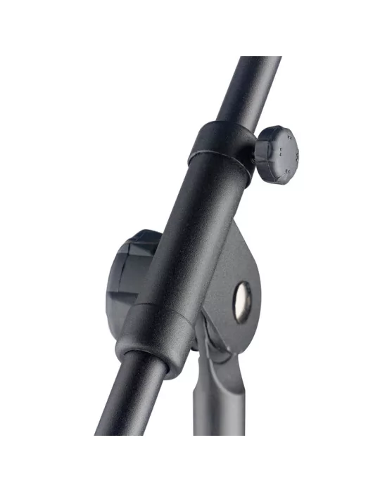  STAGG MIS-1022BK Mikrofon Ständer m. Galgen u. zusammenklappbarem Metallfuß|MusicGoodDeal 
