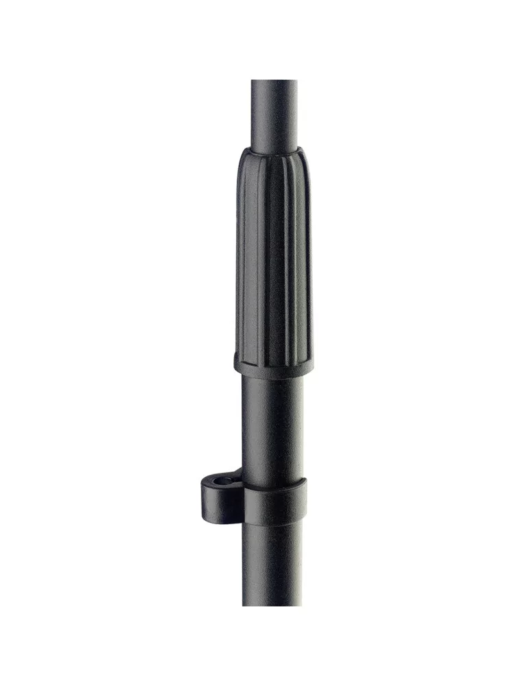  STAGG MIS-1022BK Mikrofon Ständer m. Galgen u. zusammenklappbarem Metallfuß|MusicGoodDeal 