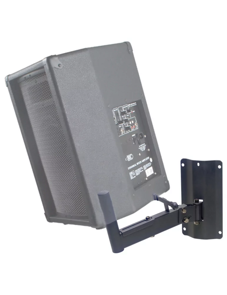  STAGG SPH-15BK/2 2 pc of wall-mount speaker brackets with mounting poles|MusicGoodDeal 