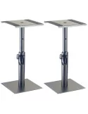  STAGG SMOS-05 SET Two height-adjustable monitor or light stands (short)|MusicGoodDeal 