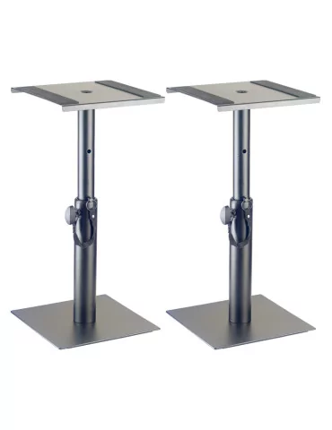  STAGG SMOS-05 SET Two height-adjustable monitor or light stands (short)|MusicGoodDeal  2