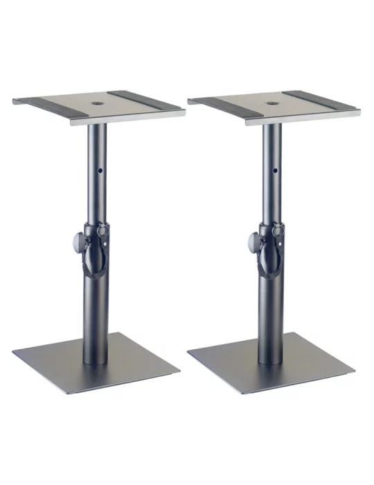  STAGG SMOS-05 SET Two height-adjustable monitor or light stands (short)|MusicGoodDeal 