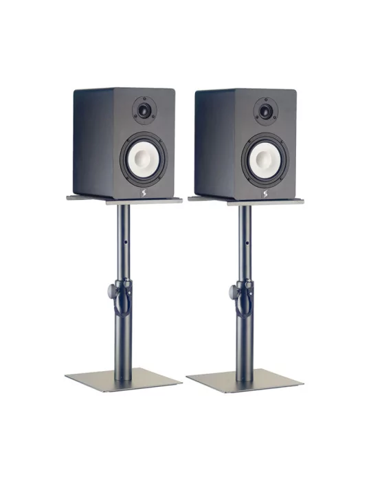  STAGG SMOS-05 SET Two height-adjustable monitor or light stands (short)|MusicGoodDeal 