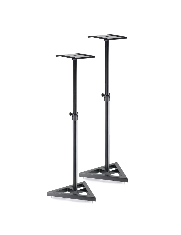  STAGG SMOS-10 SET Two, height-adjustable, steel studio monitor or light stands|MusicGoodDeal 