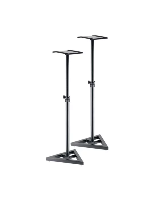  STAGG SMOS-10 SET Two, height-adjustable, steel studio monitor or light stands|MusicGoodDeal 