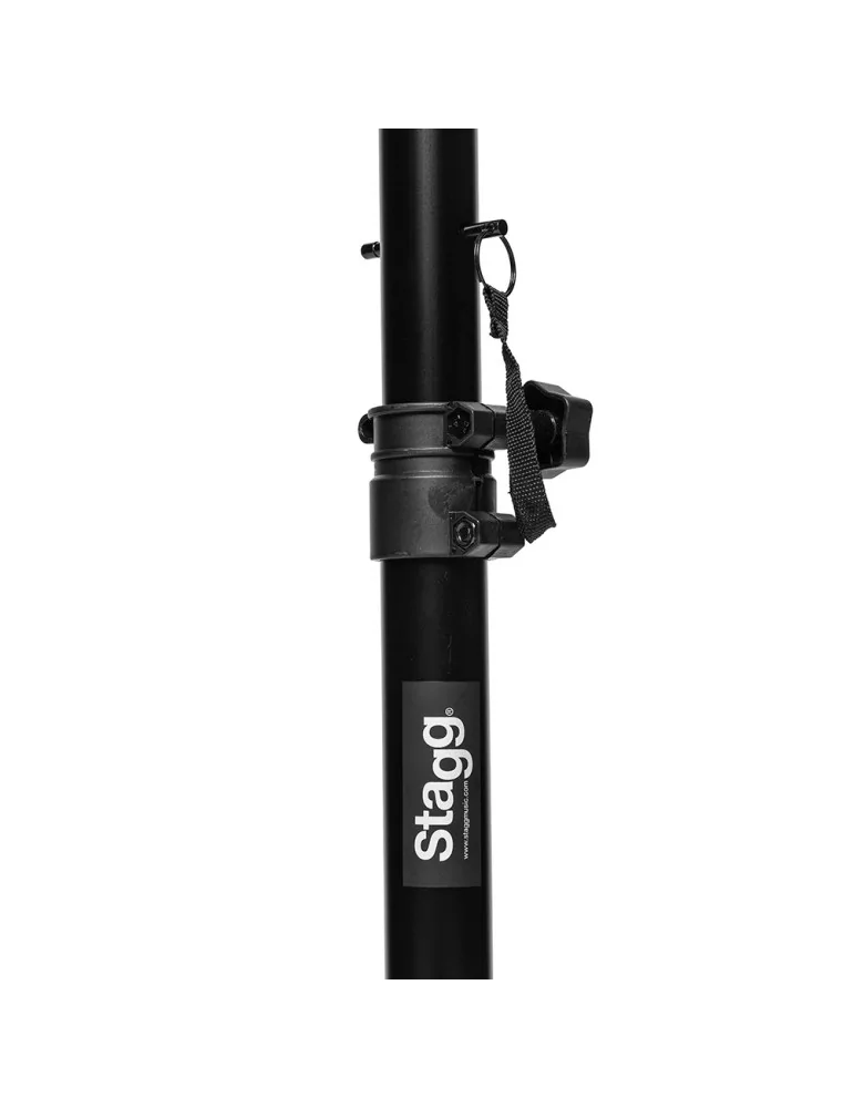  STAGG SMOS-12 SET Dos soportes para monitor de estudio, de acero, regulables en altura, con mesa basculante|MusicGoodDeal 