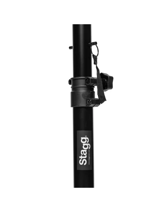  STAGG SMOS-12 SET Dos soportes para monitor de estudio, de acero, regulables en altura, con mesa basculante|MusicGoodDeal 
