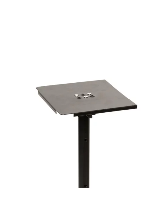  STAGG SMOS-12 SET Dos soportes para monitor de estudio, de acero, regulables en altura, con mesa basculante|MusicGoodDeal 
