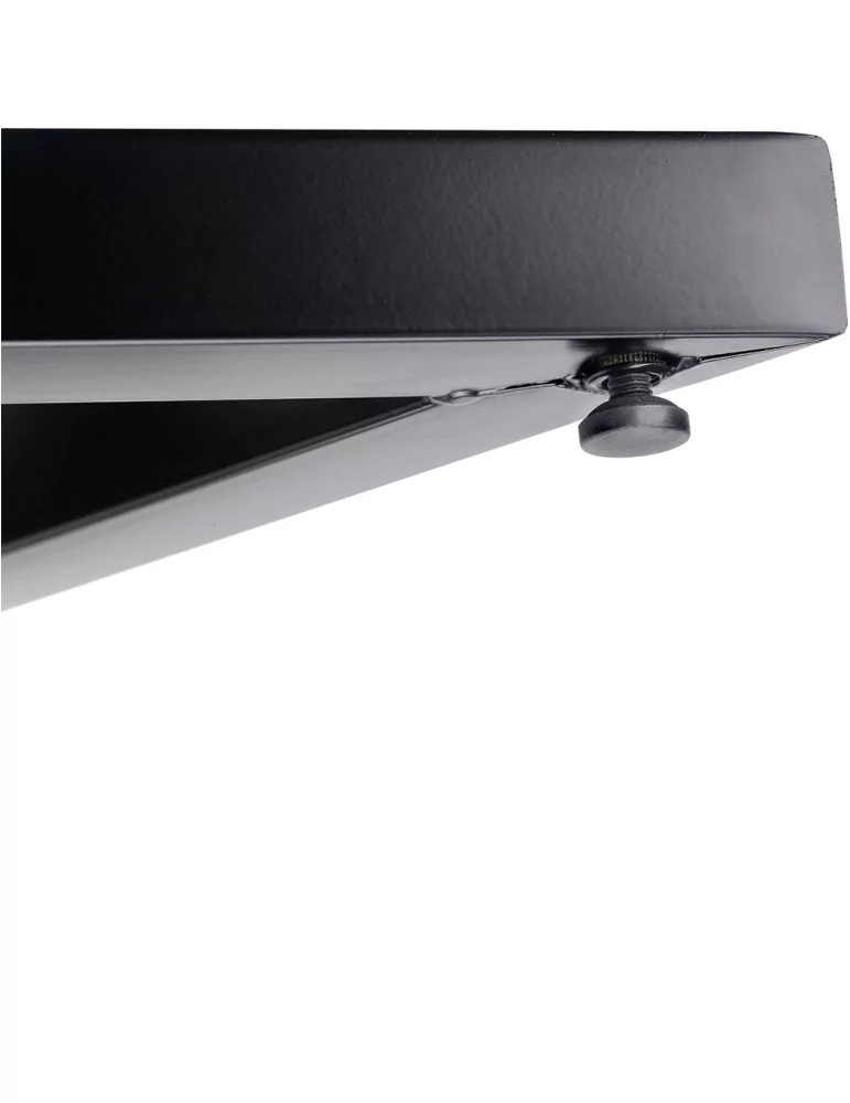  STAGG SMOS-12 SET Dos soportes para monitor de estudio, de acero, regulables en altura, con mesa basculante|MusicGoodDeal 