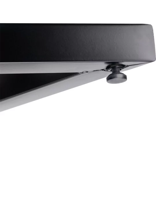  STAGG SMOS-12 SET Dos soportes para monitor de estudio, de acero, regulables en altura, con mesa basculante|MusicGoodDeal 