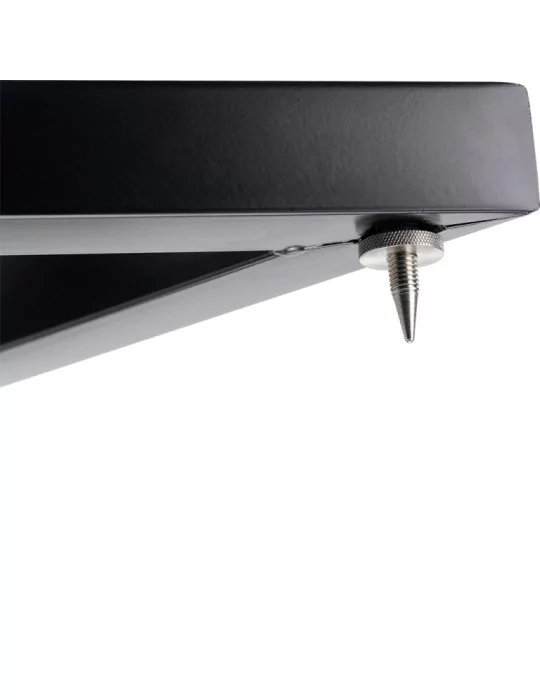  STAGG SMOS-12 SET Dos soportes para monitor de estudio, de acero, regulables en altura, con mesa basculante|MusicGoodDeal 
