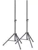  STAGG SPSQ10 SET Q Serie Stahl Lautsprecherstativ Paar mit einklappbaren Beinen|MusicGoodDeal 