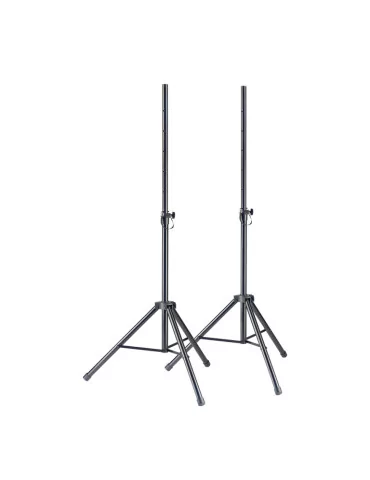  STAGG SPSQ10 SET Q Serie Stahl Lautsprecherstativ Paar mit einklappbaren Beinen|MusicGoodDeal  2