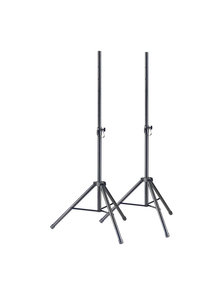  STAGG SPSQ10 SET Q Serie Stahl Lautsprecherstativ Paar mit einklappbaren Beinen|MusicGoodDeal 