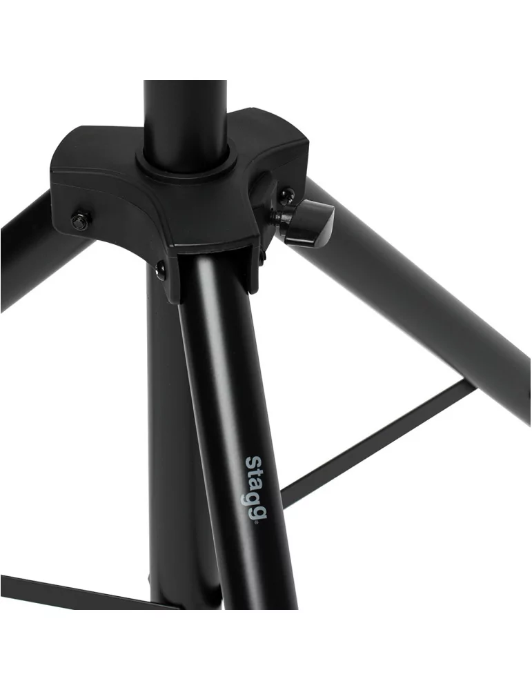  STAGG SPSQ10 SET Q Serie Stahl Lautsprecherstativ Paar mit einklappbaren Beinen|MusicGoodDeal 
