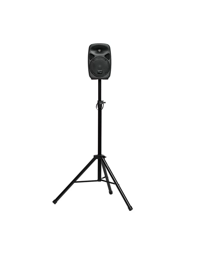  STAGG SPSQ10 SET Q Serie Stahl Lautsprecherstativ Paar mit einklappbaren Beinen|MusicGoodDeal 