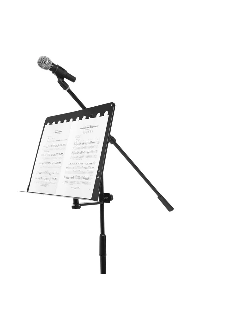  STAGG MUS-ARM 2 Großer perforierter Notenständer Halterungsarm zum Anklemmen|MusicGoodDeal 