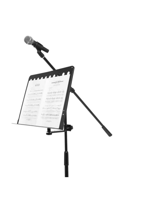  STAGG MUS-ARM 2 Großer perforierter Notenständer Halterungsarm zum Anklemmen|MusicGoodDeal 