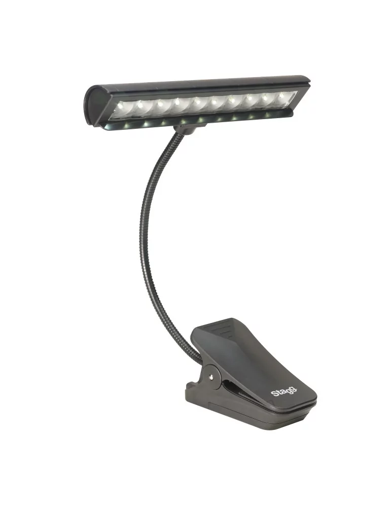  STAGG MUS-LED 10-2 Mehrzweck Clip-on und frei-stehende LED-Leuchte|MusicGoodDeal 