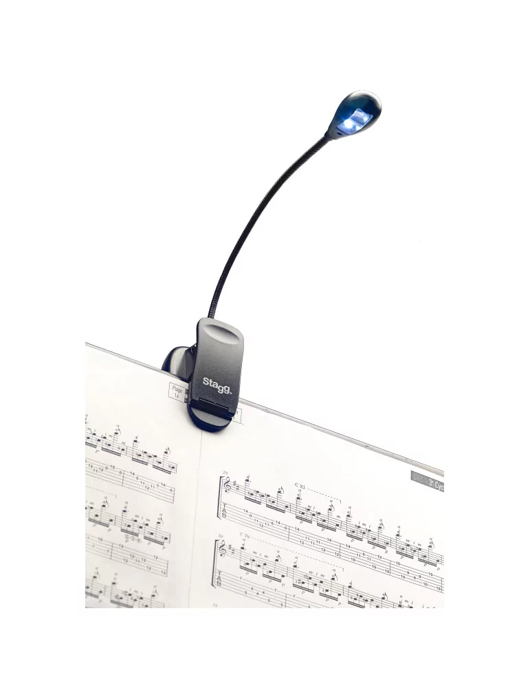  STAGG MUS-LED 2 Anklemmbare und frei stehende LED-Lampe|MusicGoodDeal 