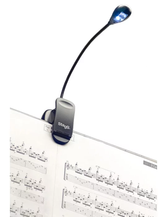  STAGG MUS-LED 2 Anklemmbare und frei stehende LED-Lampe|MusicGoodDeal 