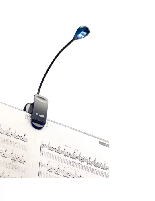 STAGG MUS-LED 2 Anklemmbare und frei stehende LED-Lampe|MusicGoodDeal 
