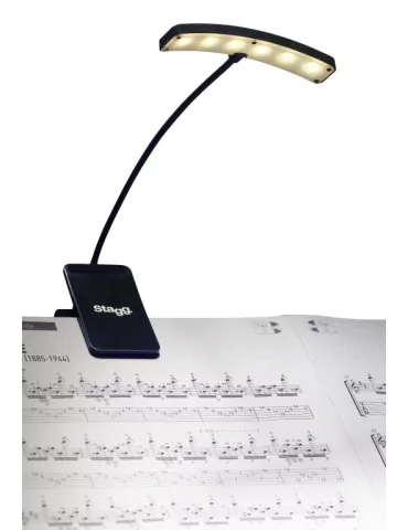  STAGG MUS-LED 6 Mehrzweck anklemmbare und frei-stehende Lampe|MusicGoodDeal 