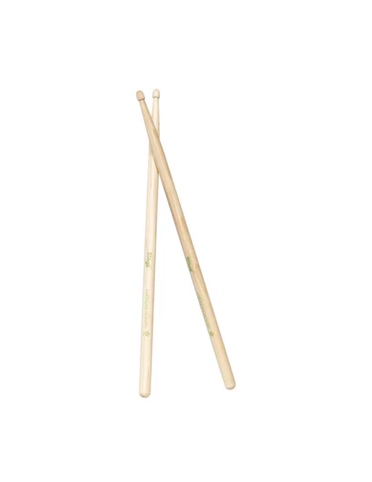  STAGG SHV5A Pair of Hickory Sticks, V series/5A - Wooden Tip|MusicGoodDeal 
