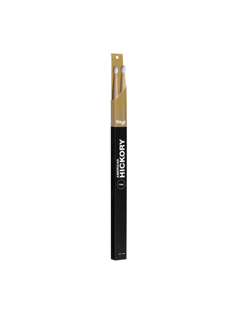  STAGG SHV7AN Par de mazos de nogal americano, serie V / 7AN - Punta de nailon|MusicGoodDeal 