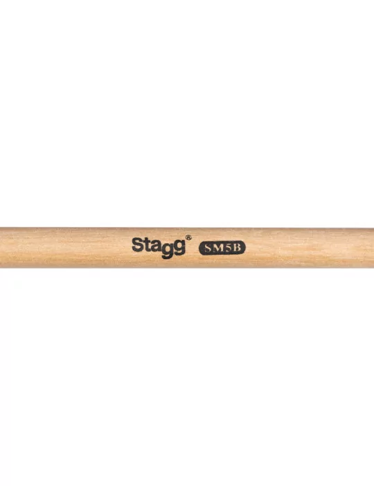  STAGG SM5B Pair of Maple Sticks/5B - Wooden Tip|MusicGoodDeal 