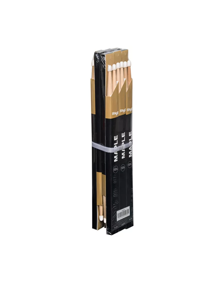  STAGG SM5BN Ahorn Sticks/5BN - Nylontip|MusicGoodDeal 
