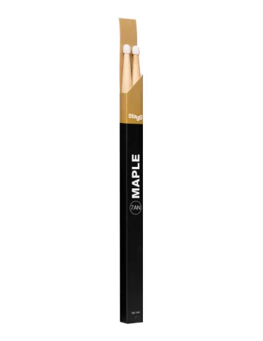 STAGG SM7AN Pair of Maple Sticks/7AN - Nylon Tip