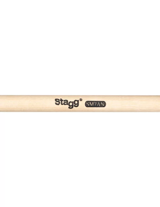  STAGG SM7AN Pair of Maple Sticks/7AN - Nylon Tip|MusicGoodDeal 