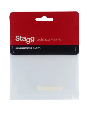  STAGG SP-NTEL-BONE Tuerca de cabeza para guitarra eléctrica, precortada, en hueso|MusicGoodDeal  2