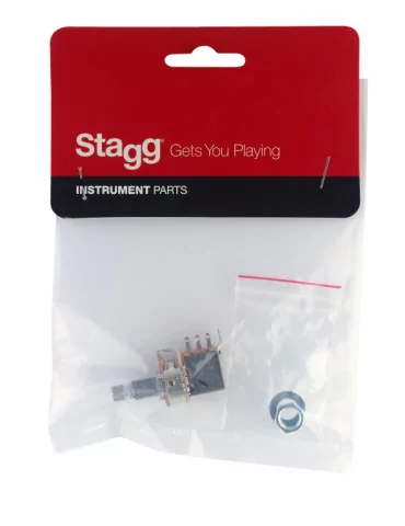  STAGG SP-PUSHPOT500B Potenciómetro lineal push-pull, 500k B|MusicGoodDeal  2