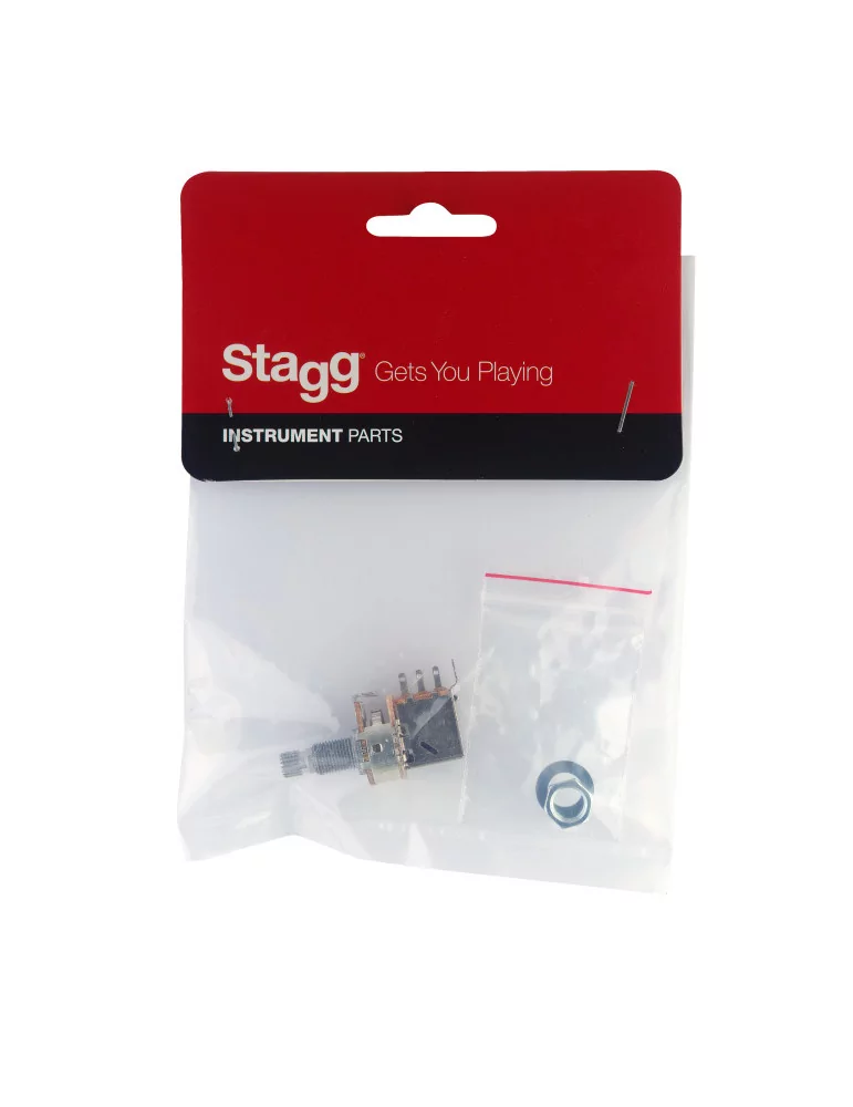  STAGG SP-PUSHPOT500B Linearer Push-Pull-Potentiometer 500k B|MusicGoodDeal 