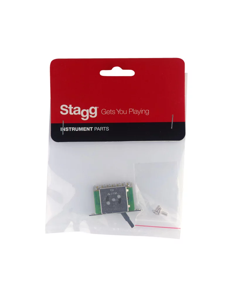  STAGG SP-SWST-5WW 5-position pickup selector switch|MusicGoodDeal 