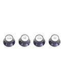  STAGG SP-KNLP-BK Perillas de volumen (x 2) y tono (x 2) para guitarra eléctrica tipo P, negras|MusicGoodDeal 