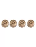  STAGG SP-KNLP-GDH Perillas de volumen (x 2) y tono (x 2) para guitarra eléctrica tipo P, tipo Gold Hat|MusicGoodDeal 