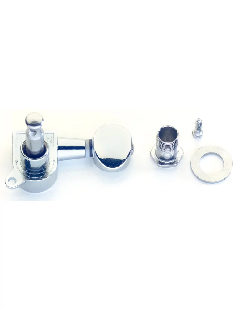  STAGG SP-MH12WS-CH Diecast machine heads 6 x 6, for 12-string acoustic guitar, chrome finish|MusicGoodDeal 