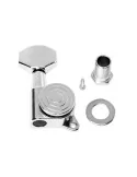  STAGG SP-MHEL-DX6X1CH Deluxe machine heads 6 x 1, with locking system, for electric guitar, chrome finish|MusicGoodDeal 