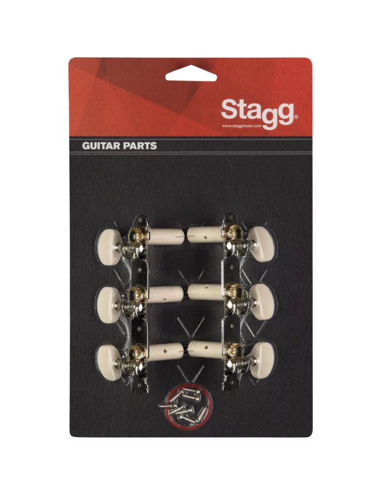  STAGG KG352 3+3 REGULAR CLAS MACHINE HEADS|MusicGoodDeal 