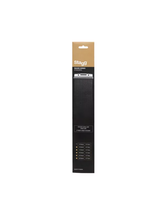  STAGG SW012A Sello de 10 "- 12 vueltas, metal +2 correas de nailon|MusicGoodDeal 