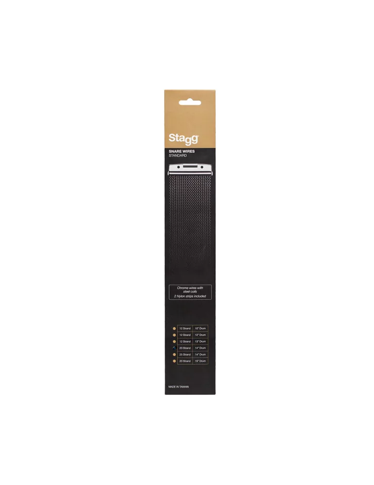  STAGG SW420A Sello 14 "- 20 vueltas, metal + 2 correas de nailon|MusicGoodDeal 