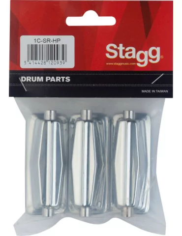  STAGG 1C-SR-HP Snare lug (3pcs) with mounting screws|MusicGoodDeal  2